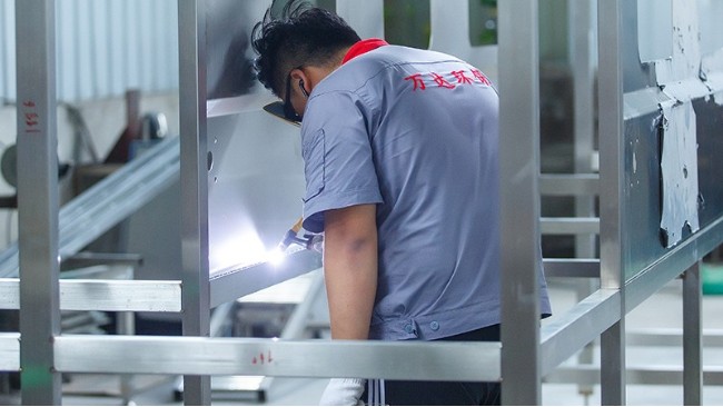食品生產(chǎn)用反滲透純水設備萬達環(huán)保水處理設備